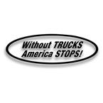 without trucks america stops decal